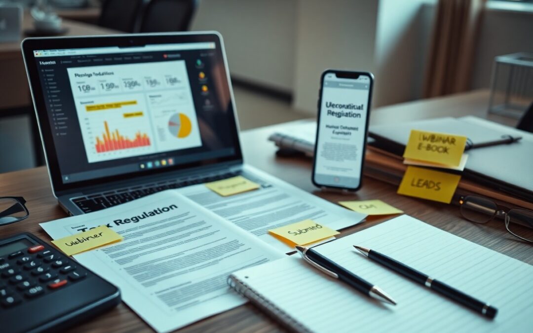 Content marketing w księgowości – jak zamienić zmiany w przepisach w leady?